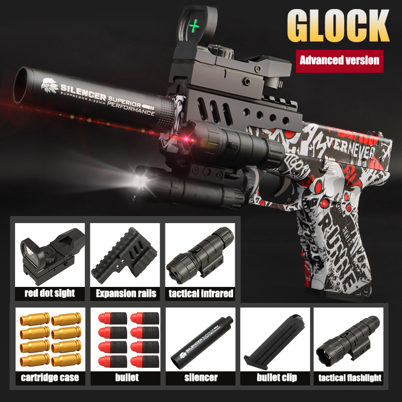 Ejection Glock soft bullet gun