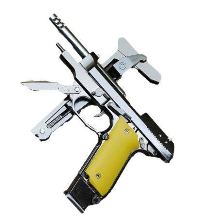 1:2.05 all-metal detachable cast case Beretta 93R toy model gun