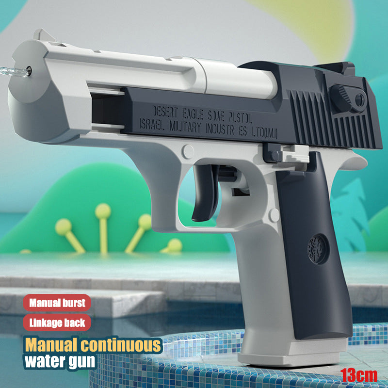 Children adults toy water gun enjoy summer games