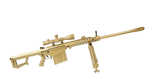 MINIATURE BARRETT MODEL 82A1 GOLD