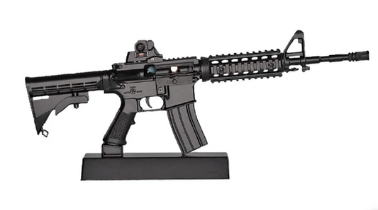 MINATURE AR-15 BLACK MODEL