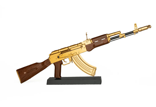 MINIATURE GOLD AK47 MODEL