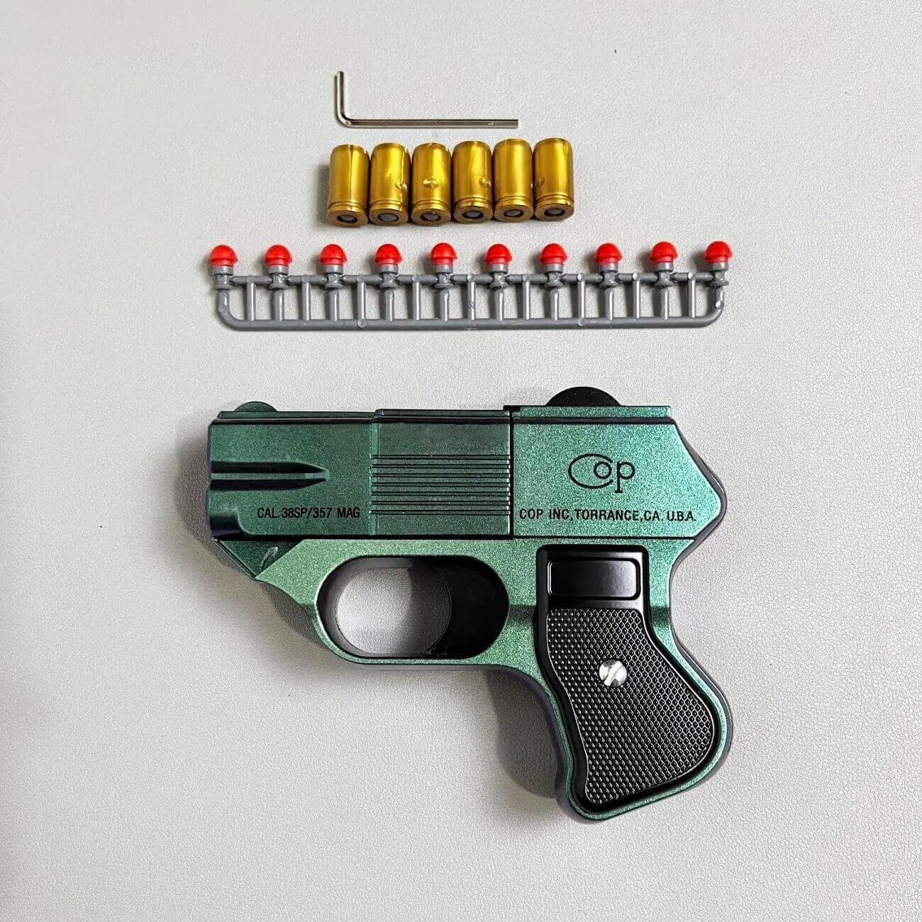 New Quadruple Shot Cop 357 Nerf Toy Gun – toy-story.shop