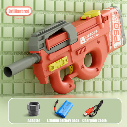 AUG electric burst toy water gun p90