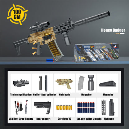 M416 electric repeating assault rifle toy gun