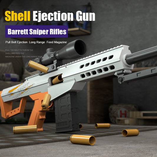 Barrett sniper soft bullet gun AWM children adult boy toy gun