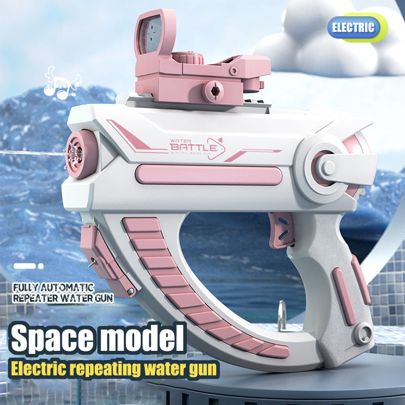 Pistola de agua eléctrica Glock Burst para niños completamente automática 