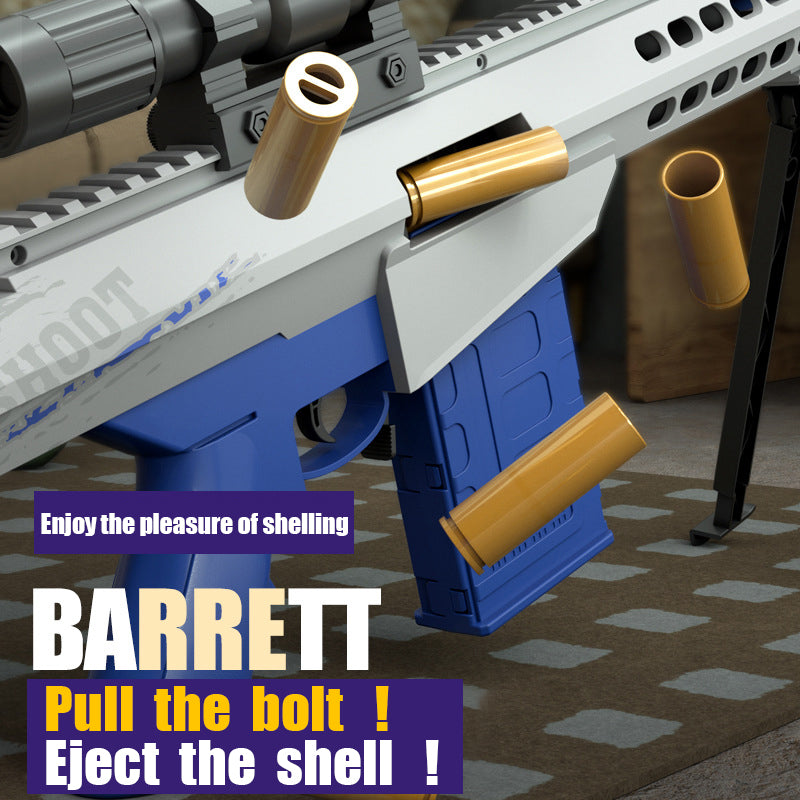 Barrett francotirador pistola de balas suaves AWM niños adultos niño pistola de juguete 