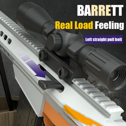 Barrett francotirador pistola de balas suaves AWM niños adultos niño pistola de juguete 