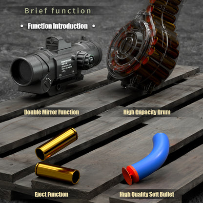AKM ejection soft bullet gunner self-integrated electric burst