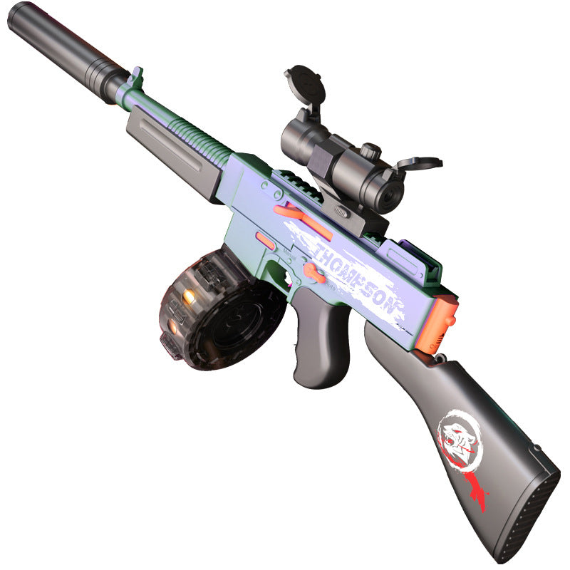 Metralleta Thompson La metralleta Thompson puede lanzar una pistola de juguete para niños 