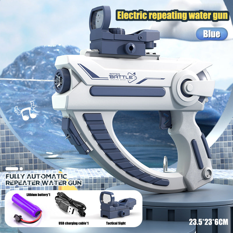 Pistola de agua eléctrica Glock Burst para niños completamente automática 