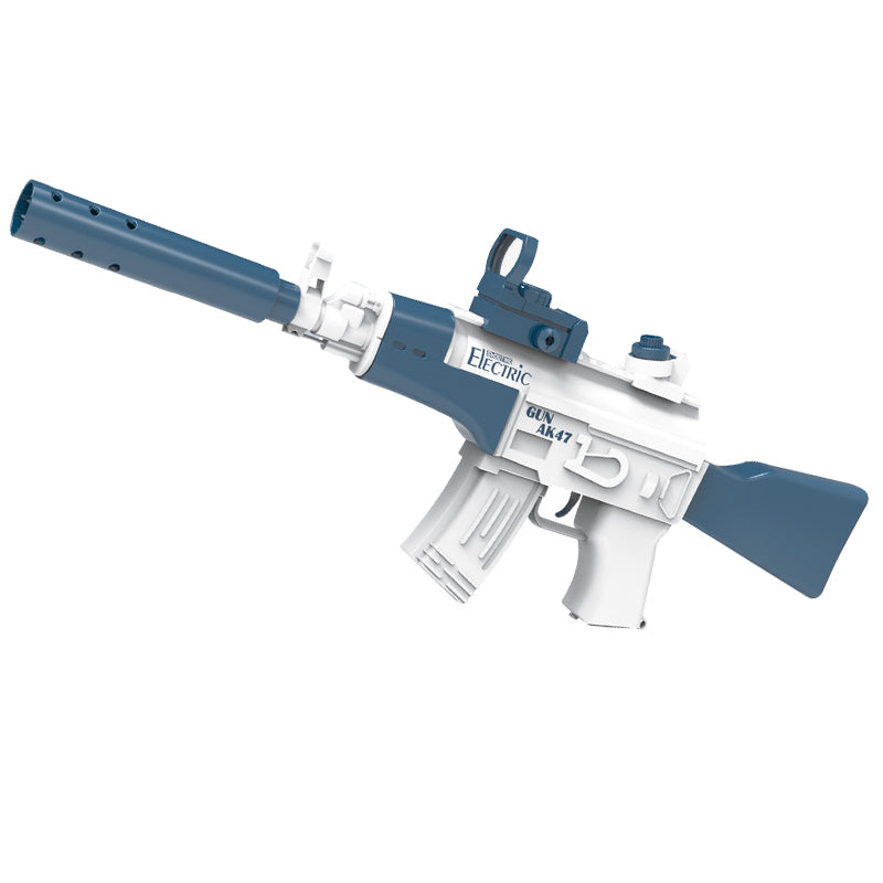 Pistola de agua eléctrica de gran capacidad M416 para niños, arma para niños, juguetes para jugar en el agua durante el verano 