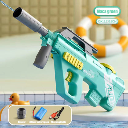 AUG electric burst toy water gun p90