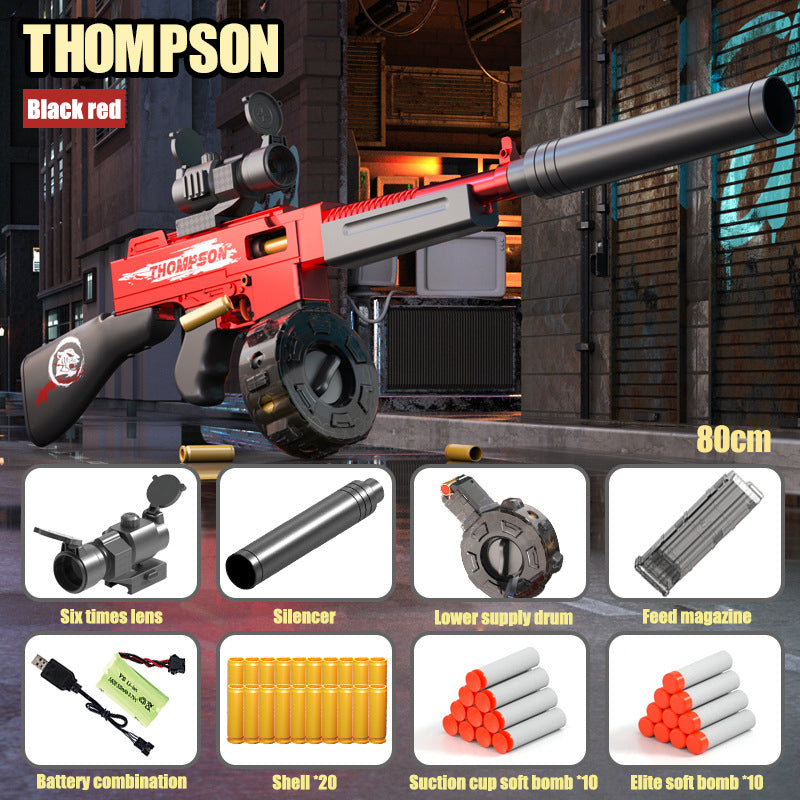 Metralleta Thompson La metralleta Thompson puede lanzar una pistola de juguete para niños 